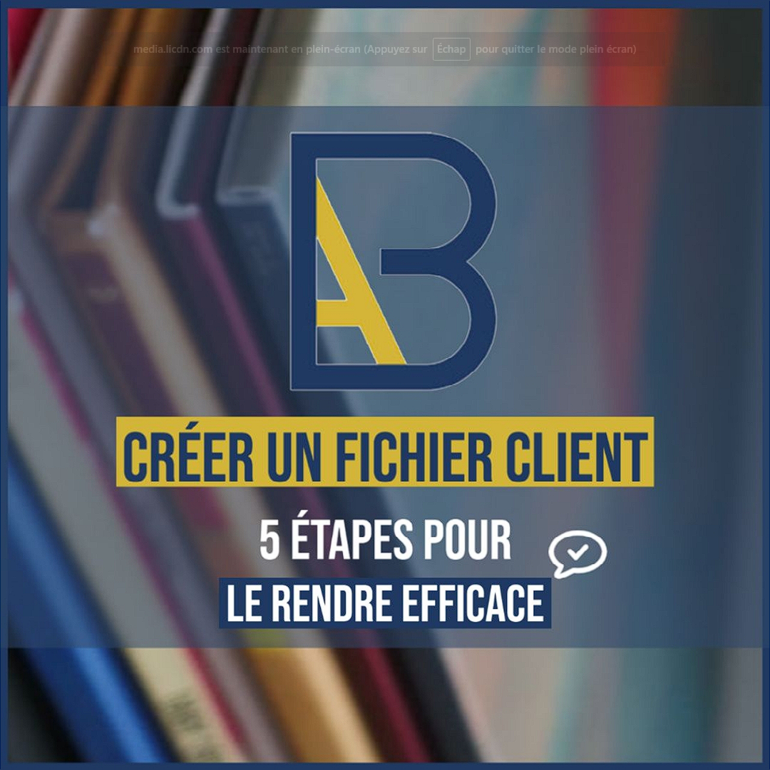 créer un fichier client