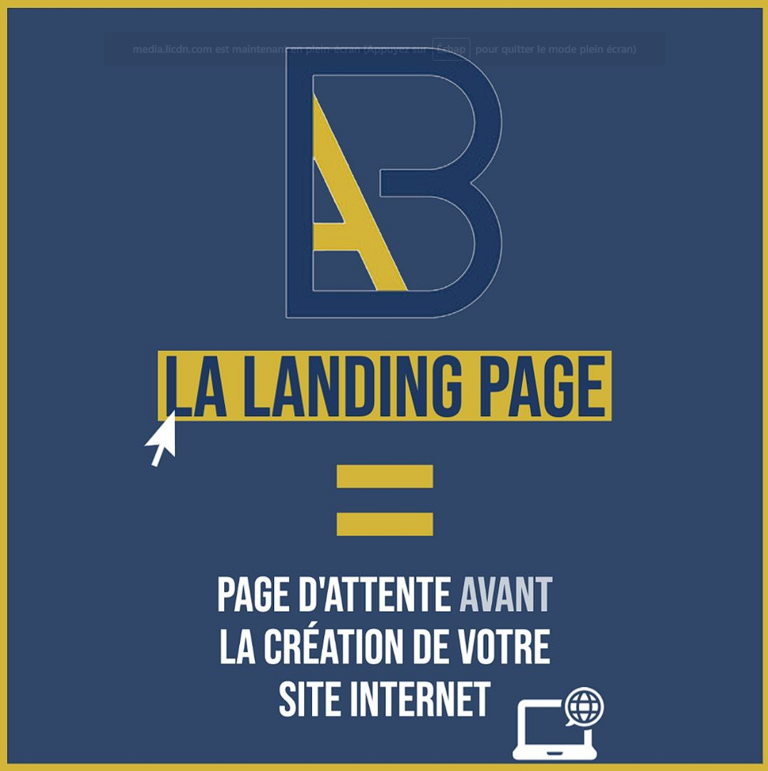la landing page