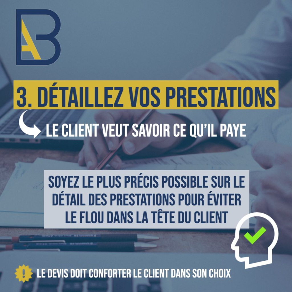 vos prestations