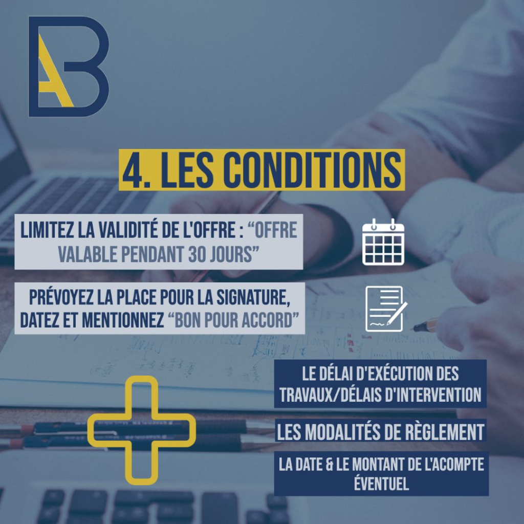 les conditions