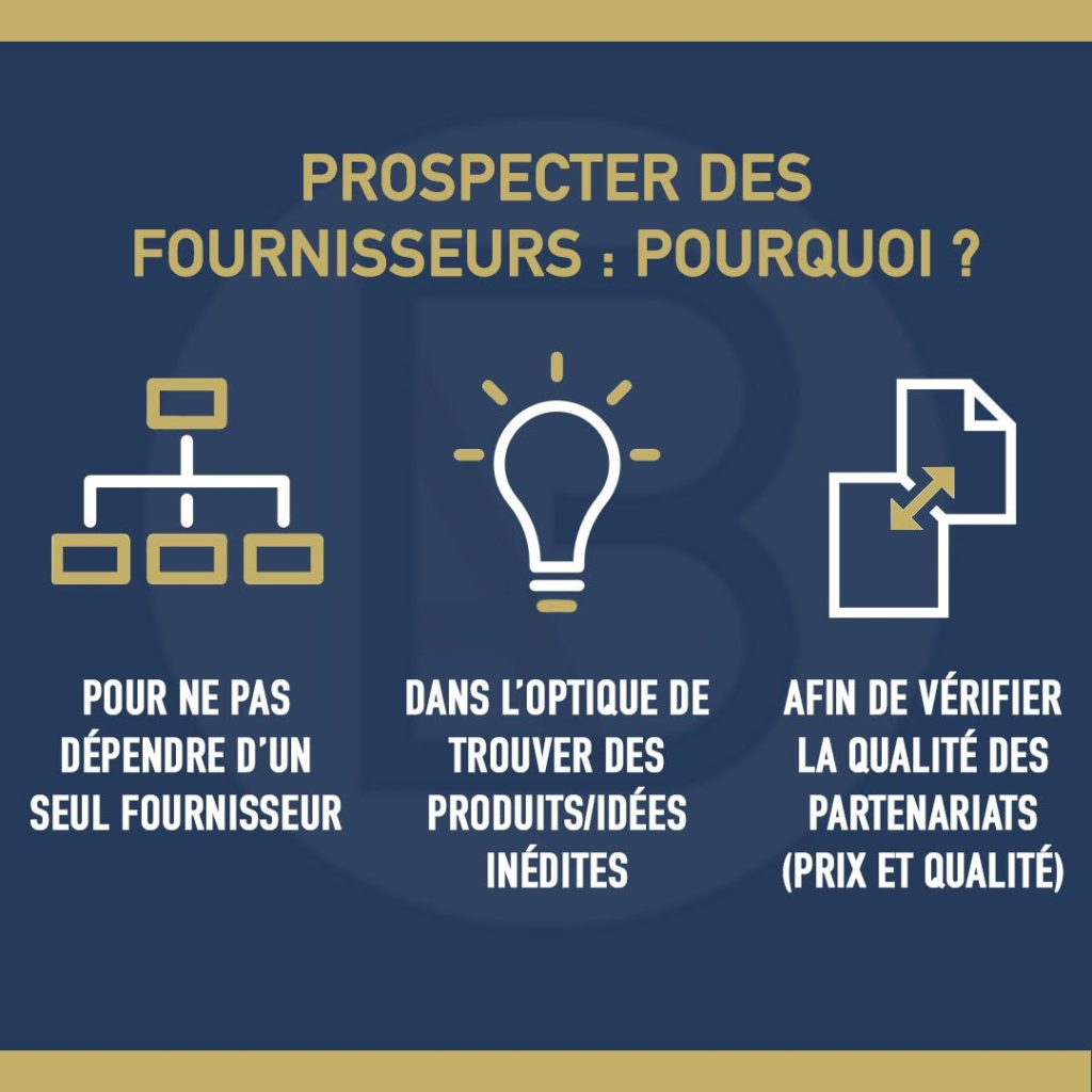 prospecter ses fournisseurs